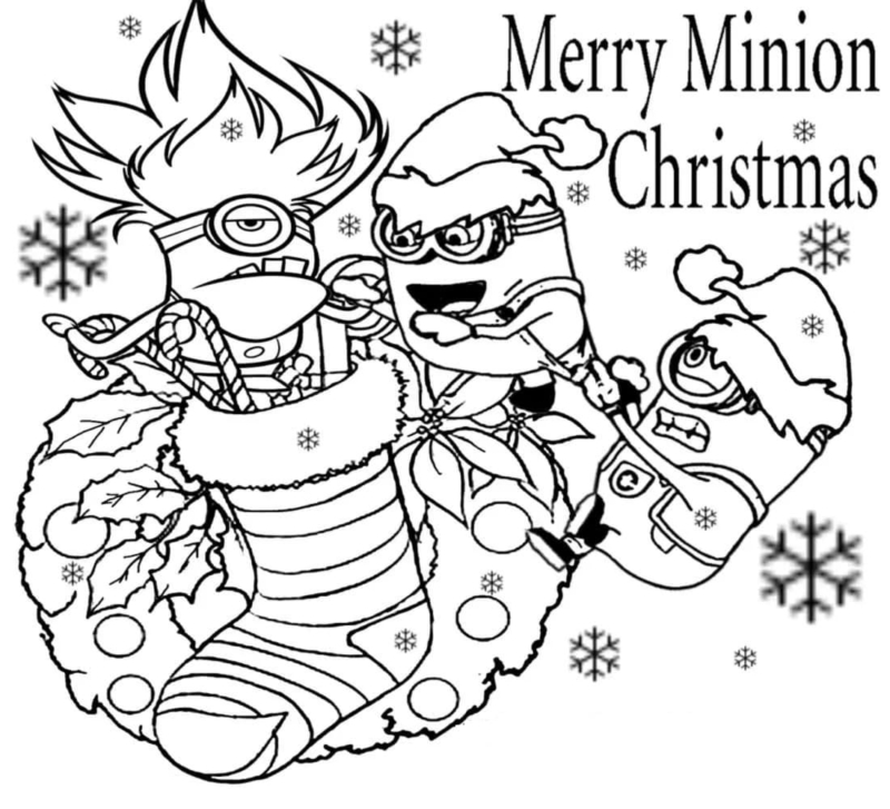 Christmas Coloring Pages. Free Printable Best Collection
