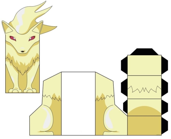 Pokémon Paper Toy Free Printable Papercraft Templates Pokémon Paper Toy Free Printable Papercraft Templates