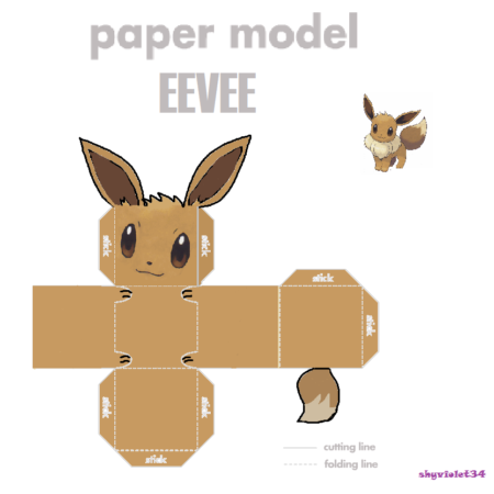 Pokémon Paper Toy | Free Printable Papercraft Templates