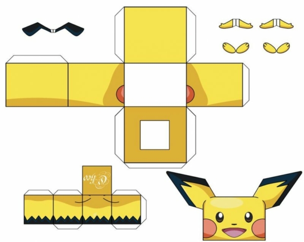 Pokémon Paper Toy | Free Printable Papercraft Templates