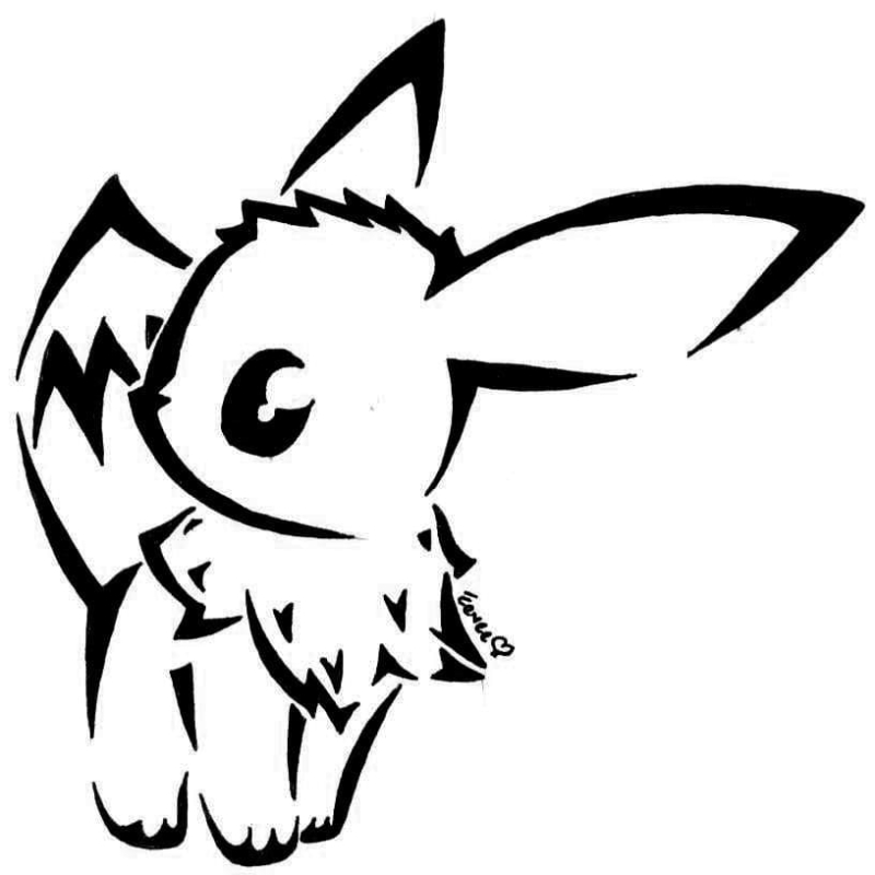 Stencil di Pokemon da Stampare