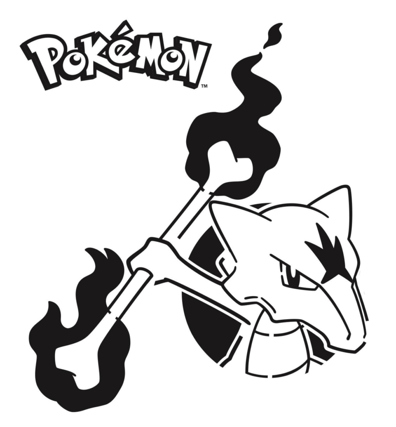Pokemon Stencils | Free Printable