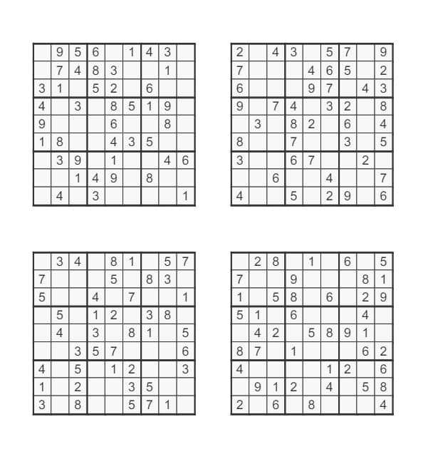 Sudoku do wydruku