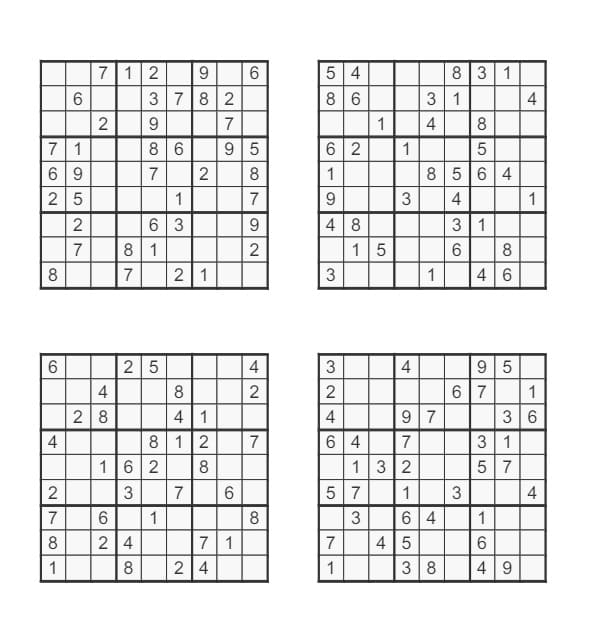 Sudoku Para Imprimir 112