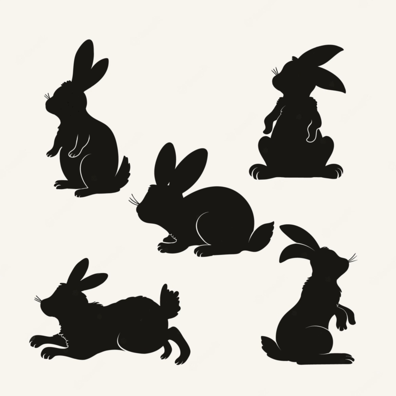 Plantillas de Conejo para Imprimir