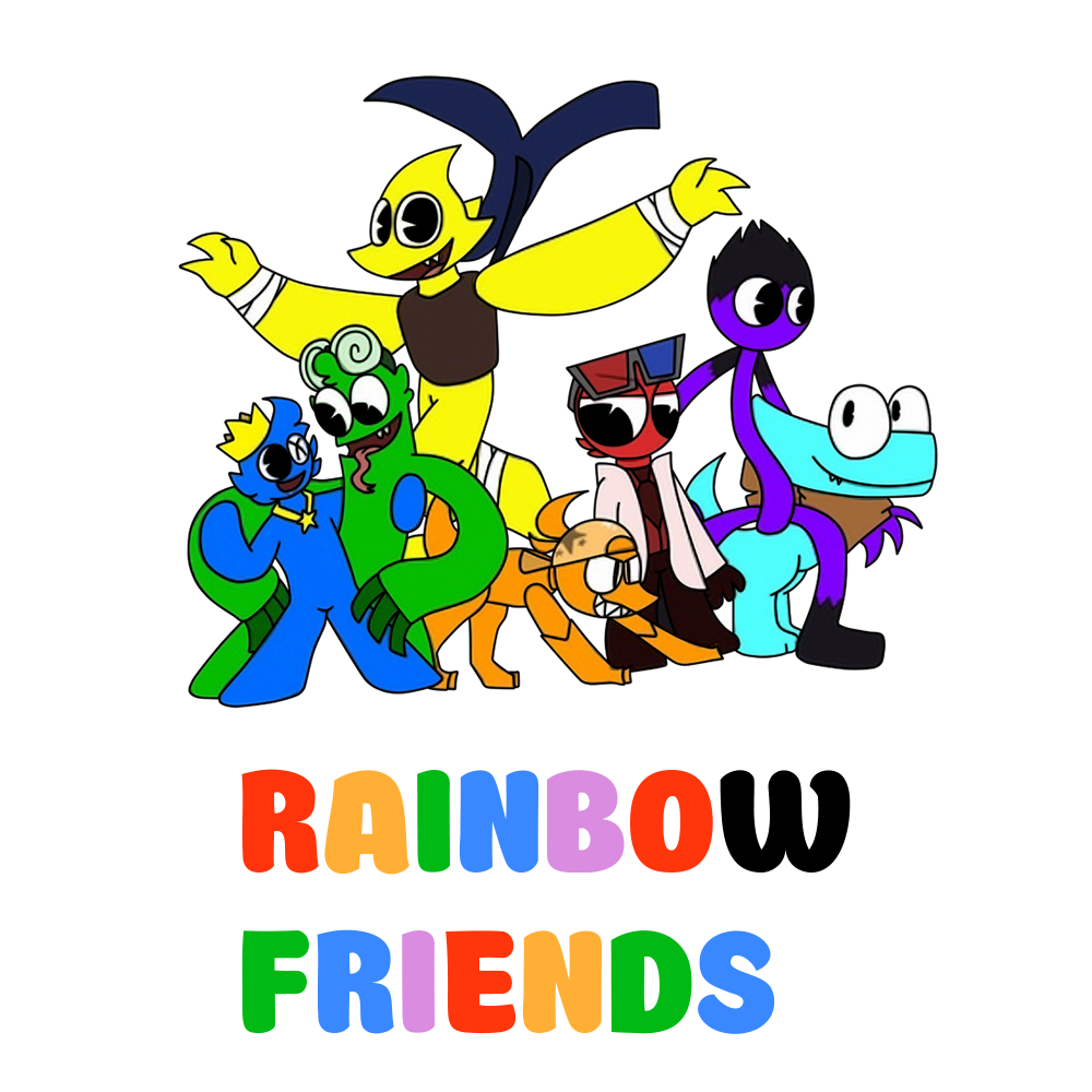 Immagini di Rainbow Friends 2 su sfondo trasparente