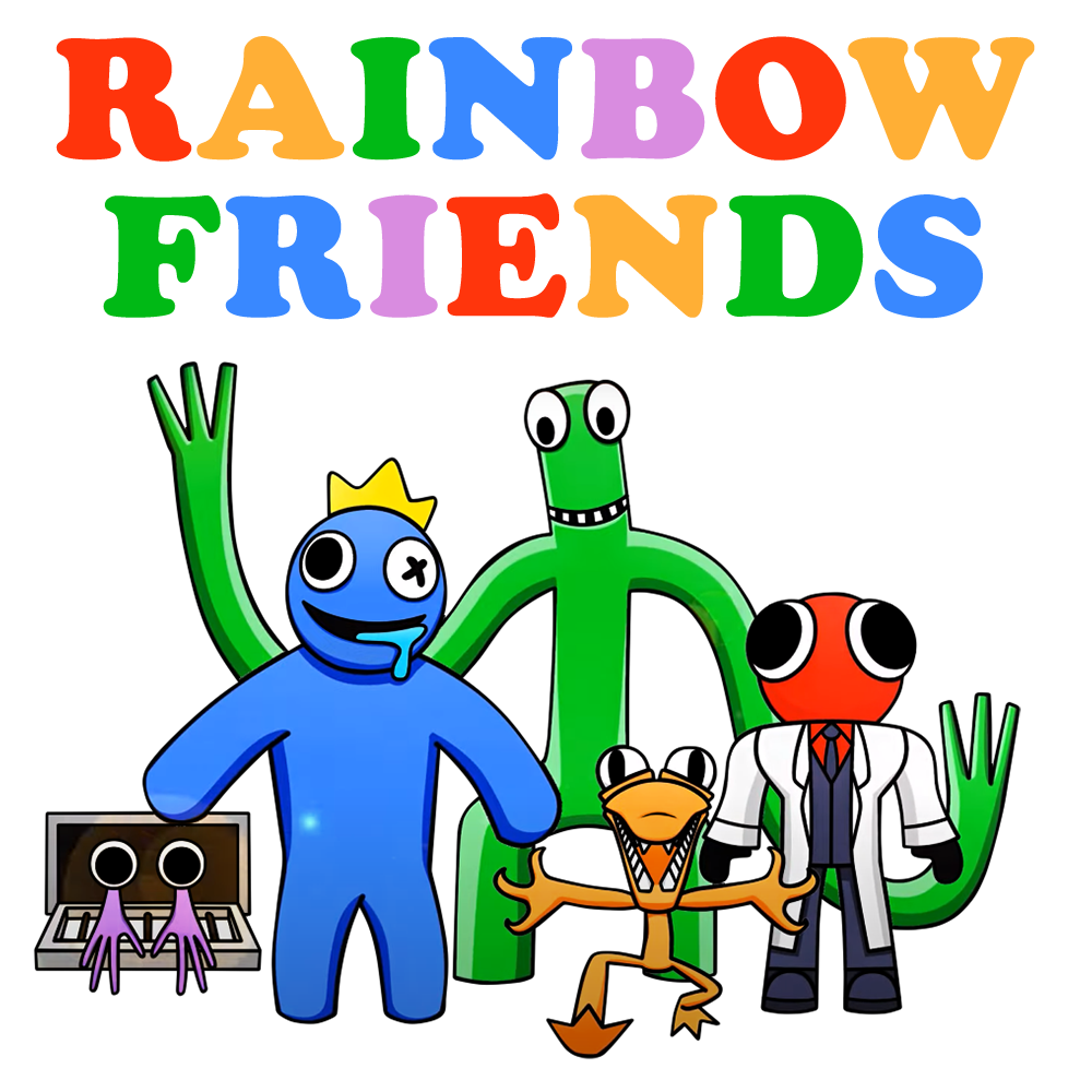 Clipart Rainbow Friends Baixe Gr tis Imagens PNG