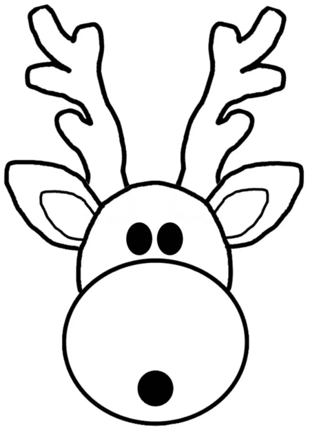 Reindeer Stencils | Free Printable