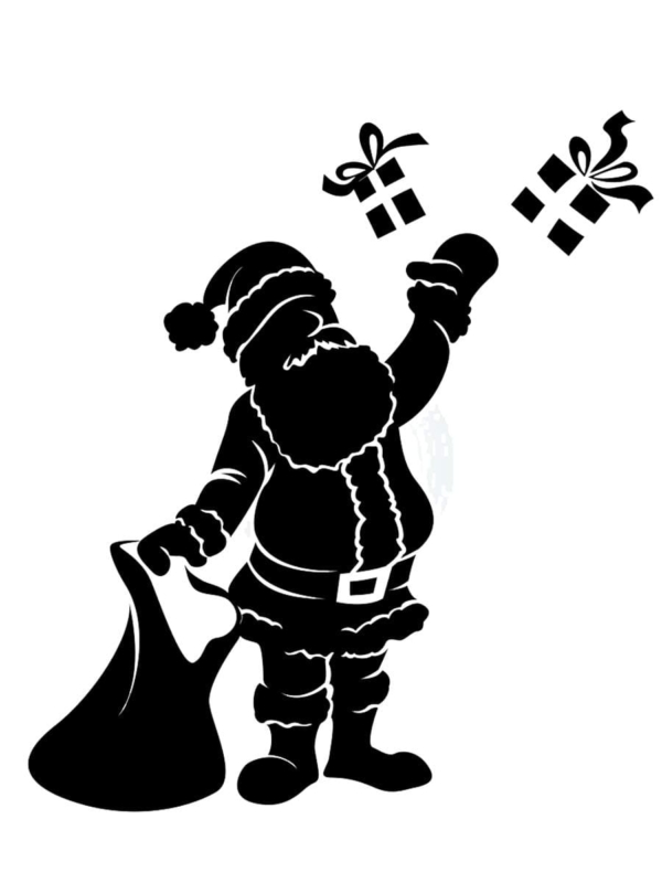 Santa Claus Stencils Free Printable Santa Claus Stencils Free Printable