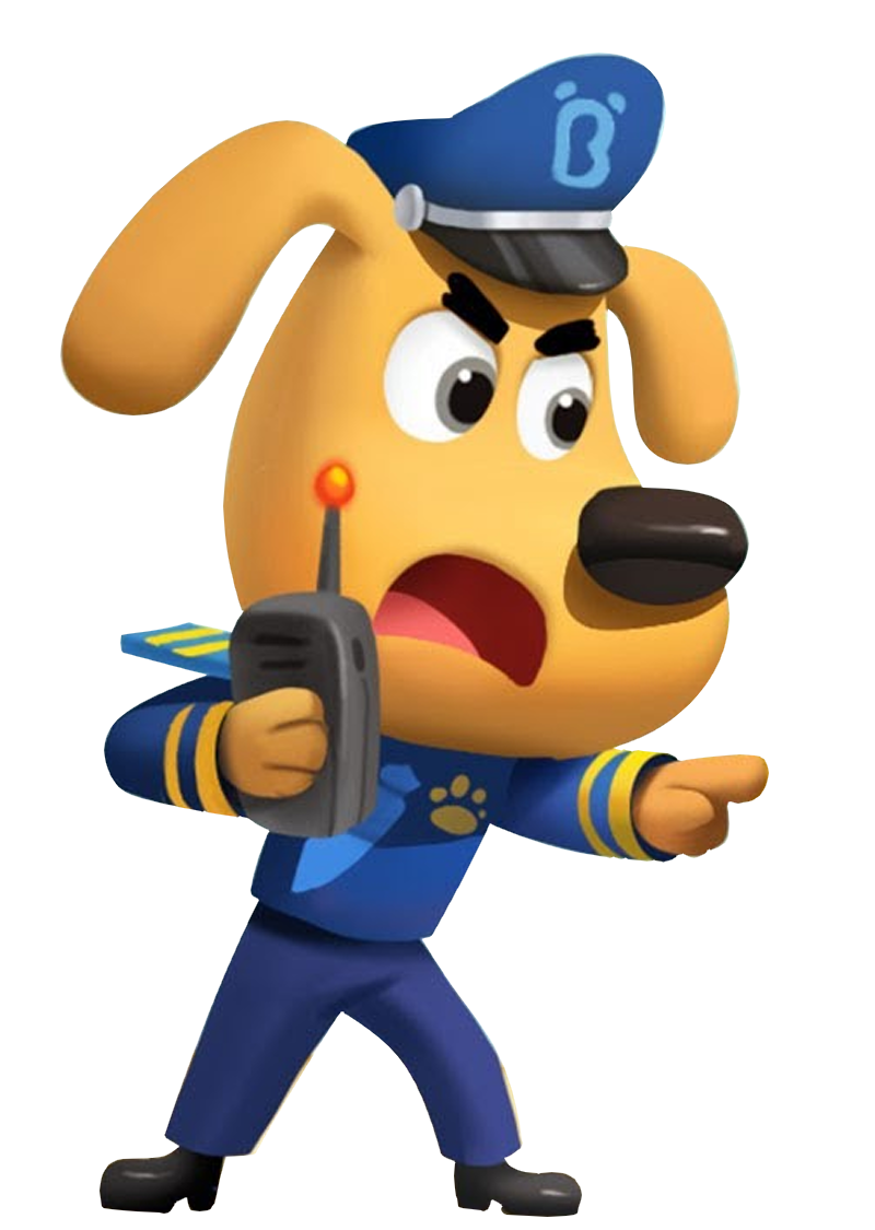 Safety Sheriff Labrador Cliparts