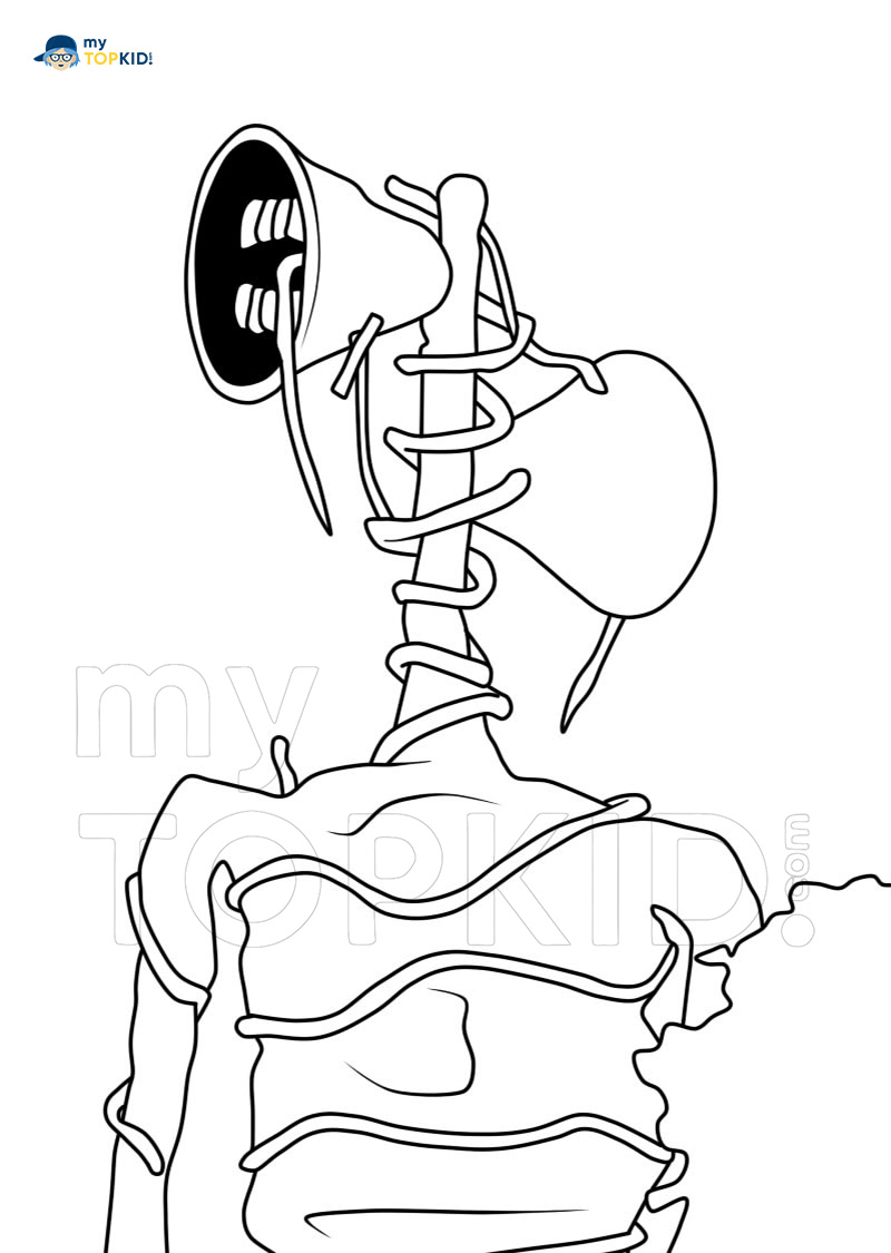 Download Siren Head Coloring Pages - 15 New Free Printable Images