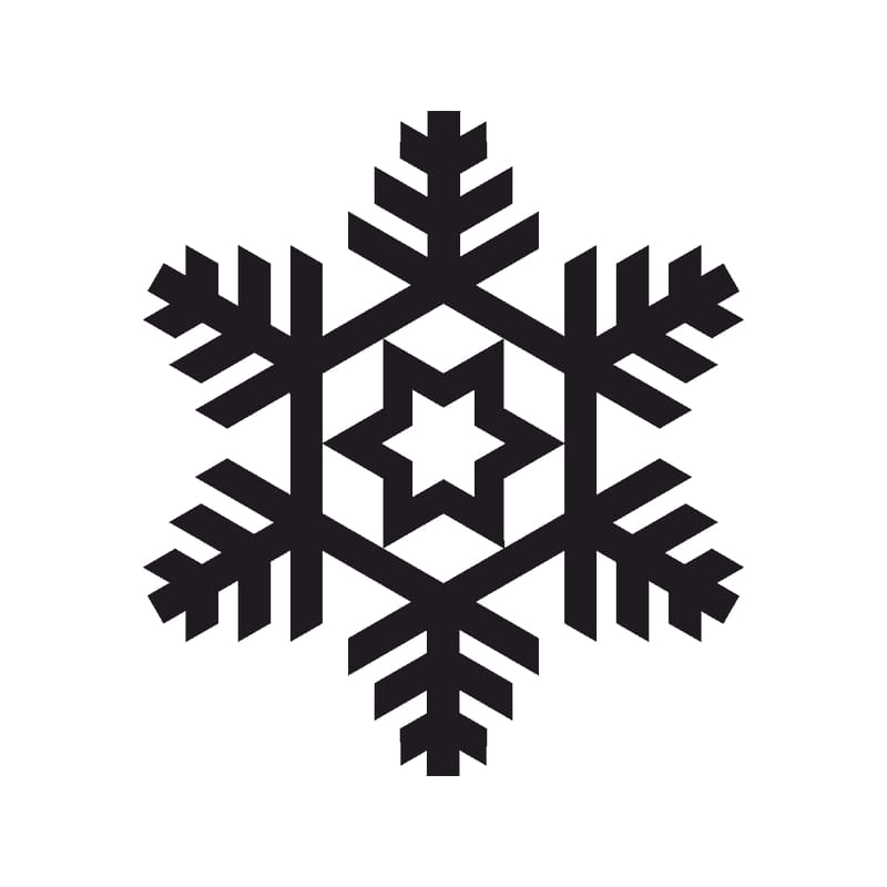 Snowflake Stencils | Free Printable