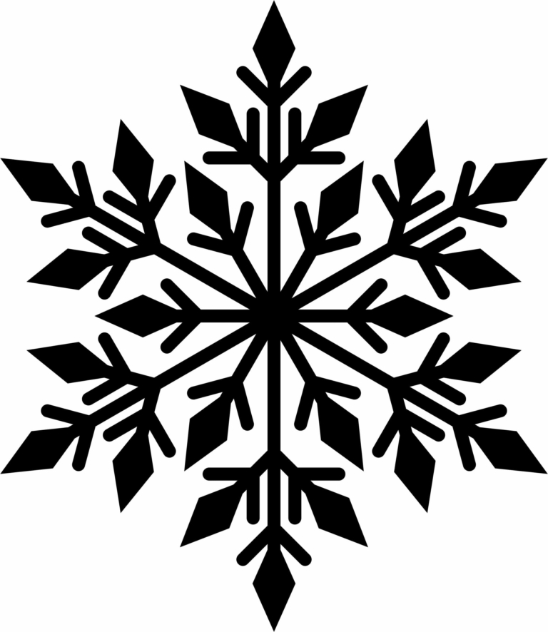 Snowflake Stencils | Free Printable