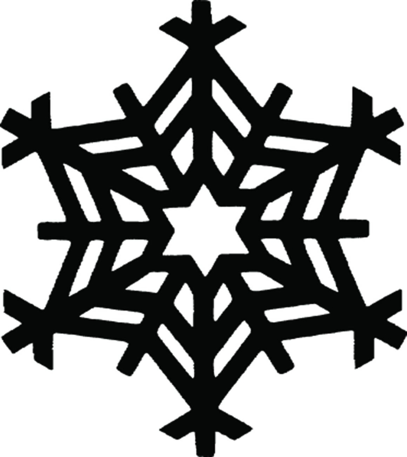 Snowflake Stencils | Free Printable