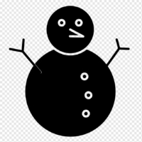 Snowman Stencils | Free Printable