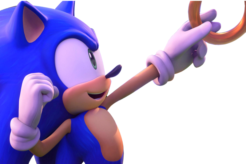 Immagini di Sonic Prime su sfondo trasparente