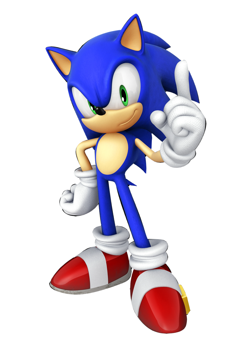 Immagini di Sonic Prime su sfondo trasparente