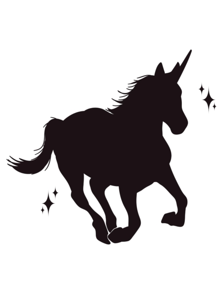 Schablonen Einhorn | Kostenlos Vorlagen zum Ausdrucken