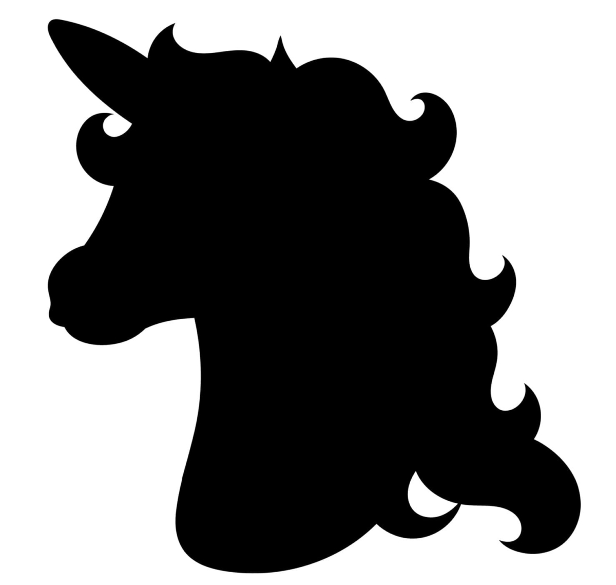 Unicorn Stencils Free Printable