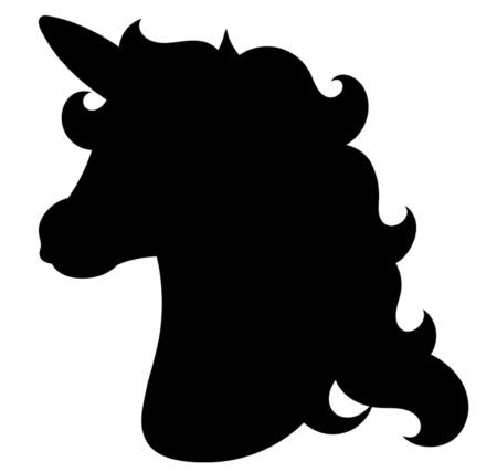Schablonen Einhorn | Kostenlos Vorlagen zum Ausdrucken