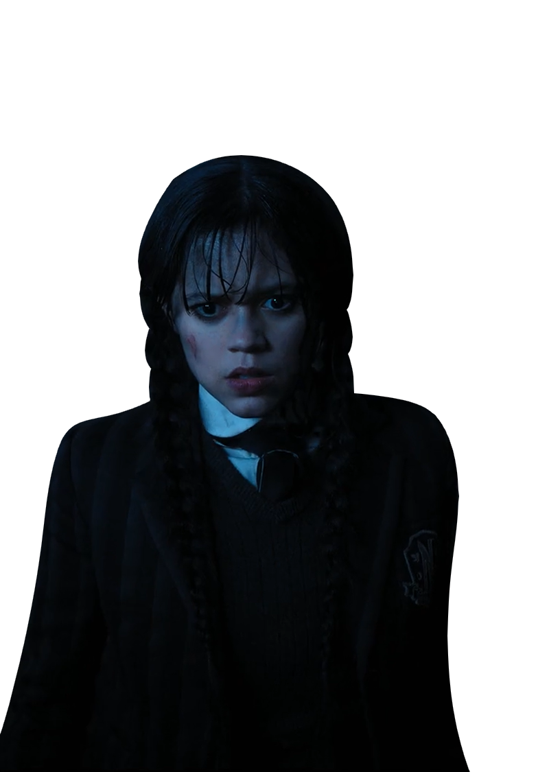 Wednesday Addams Cliparts