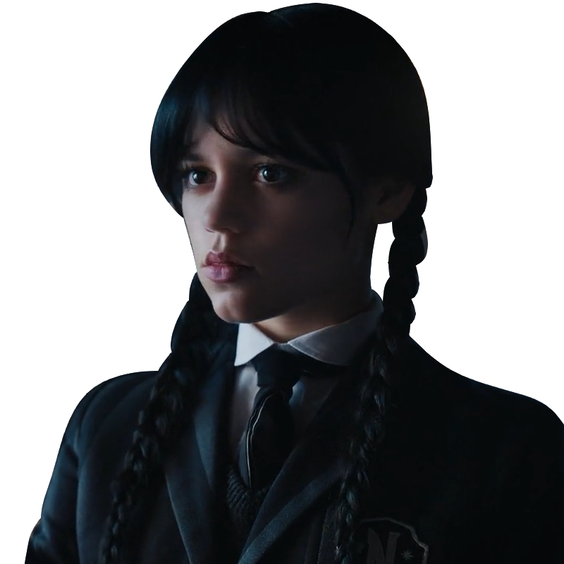 Wednesday Addams Cliparts