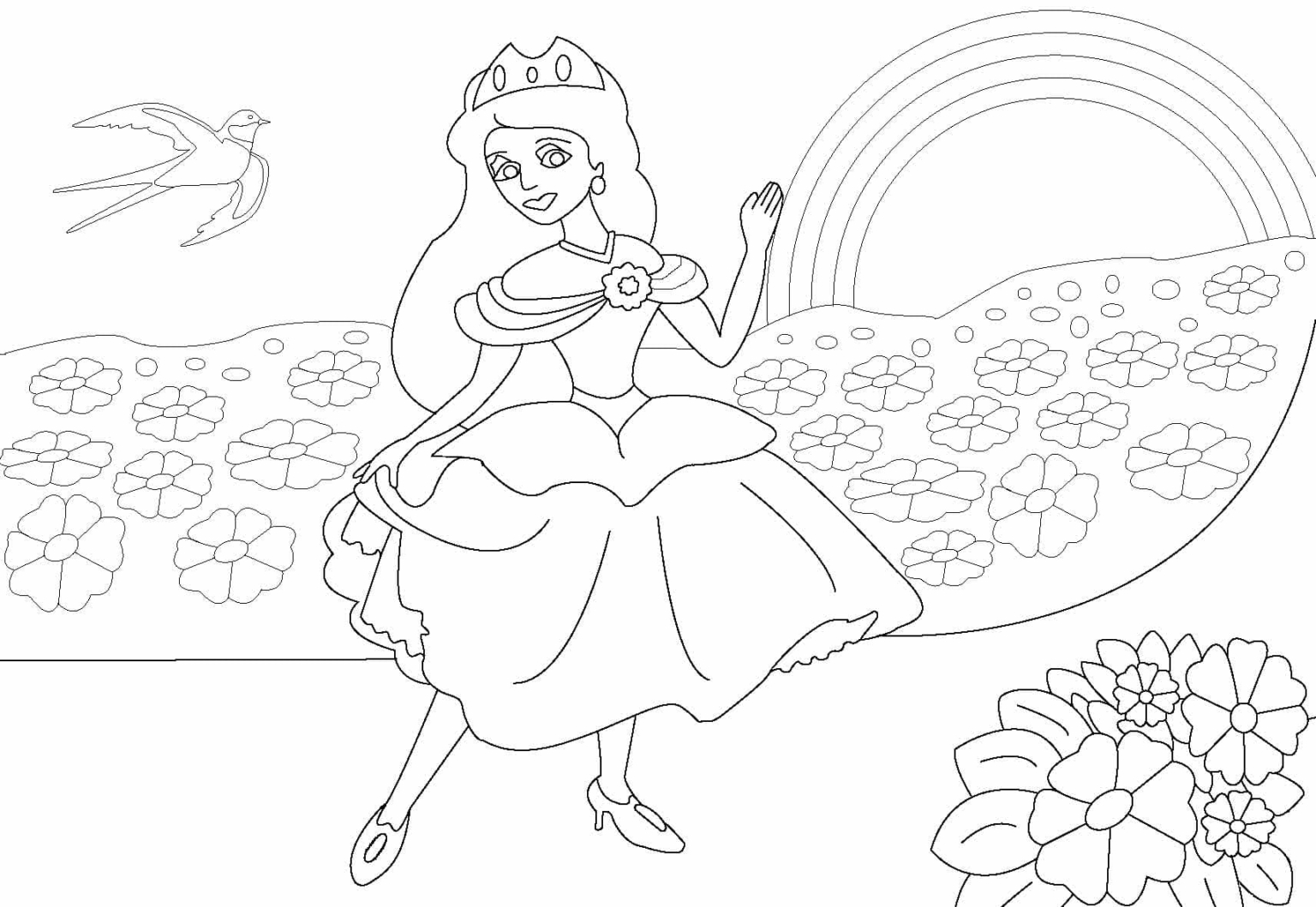 Rainbow Coloring Pages. Free Printable 90 best images
